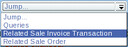 Jump To Related Sale Invoice Transaction Screenshot